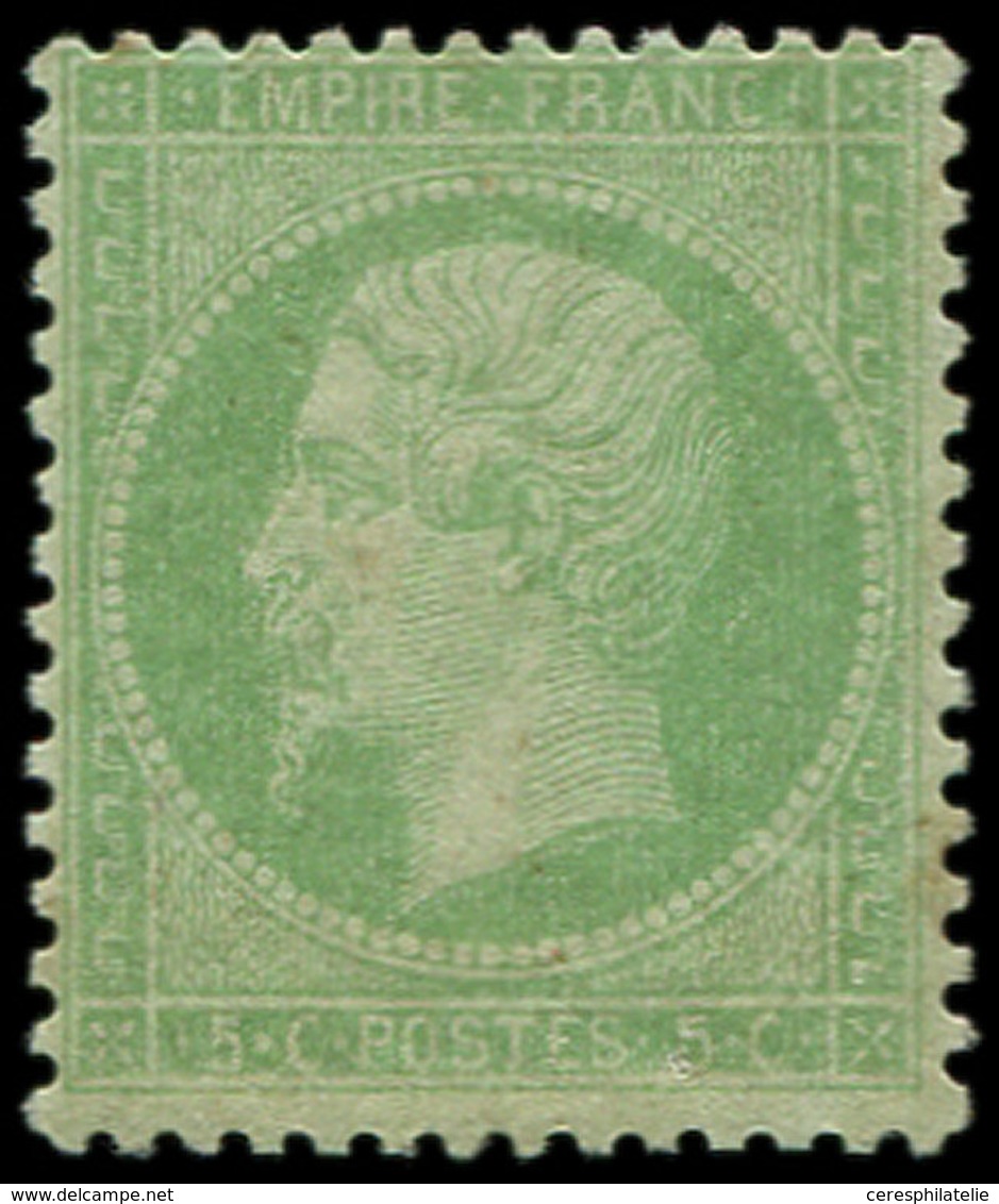 * EMPIRE DENTELE - 20    5c. Vert, TB. C - 1862 Napoléon III