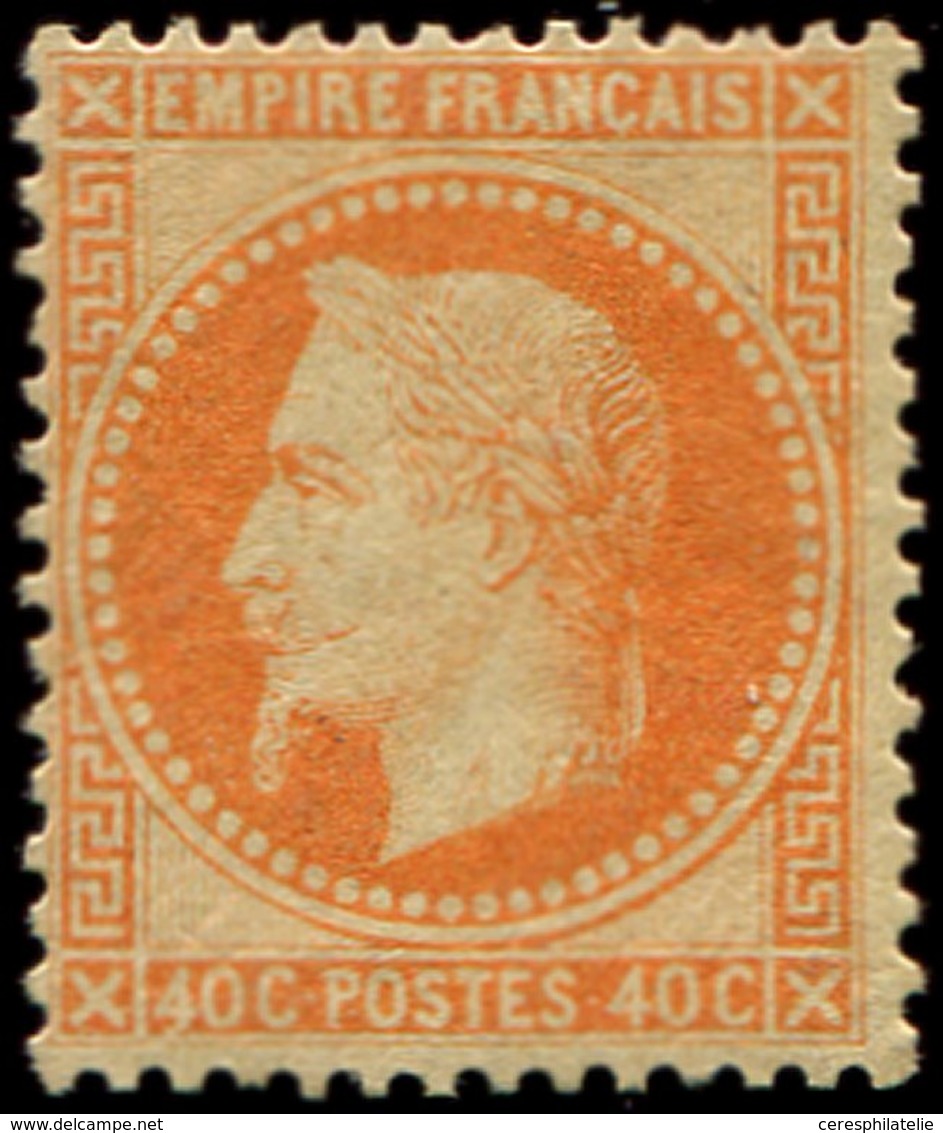 * EMPIRE LAURE - 31   40c. Orange, Frais Et TB - 1863-1870 Napoléon III Con Laureles