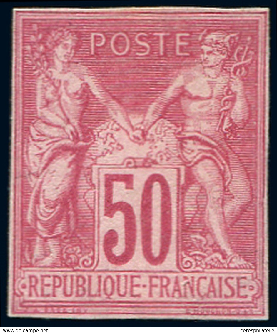 (*) ESSAIS -  104 : 50c. Rose, TB - Other & Unclassified