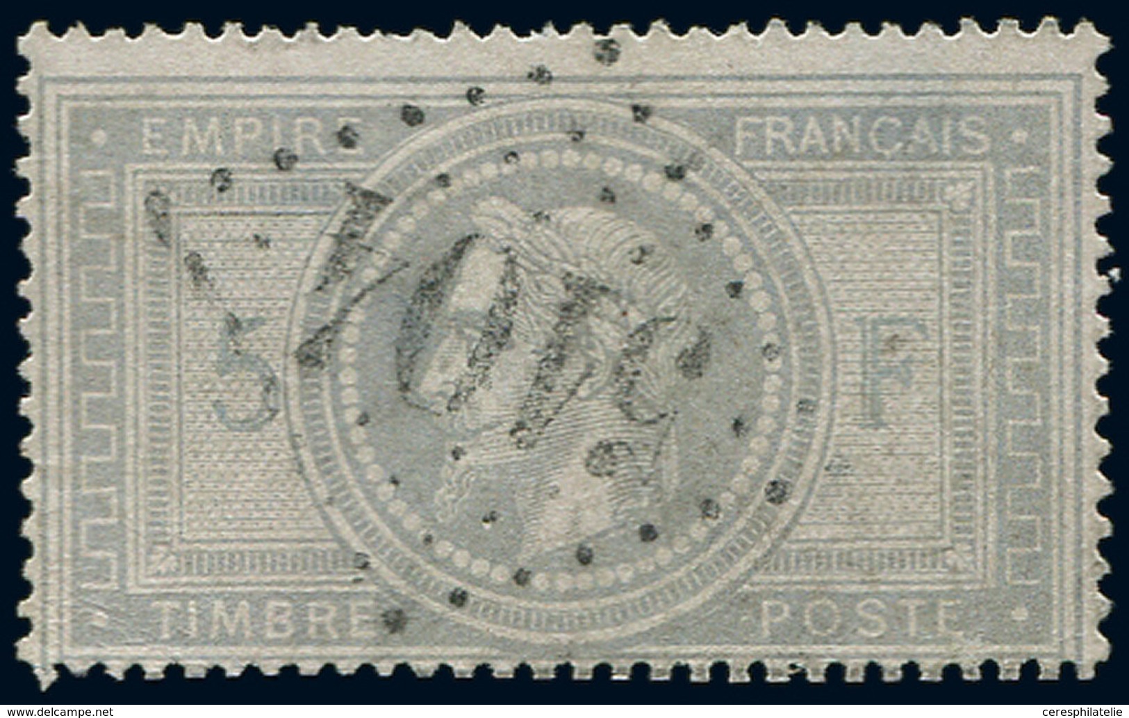 BUREAUX FRANCAIS A L'ETRANGER - N°33 Oblitéré GC 5104 De SHANGHAI, Défx, Aspect TB - 1849-1876: Classic Period