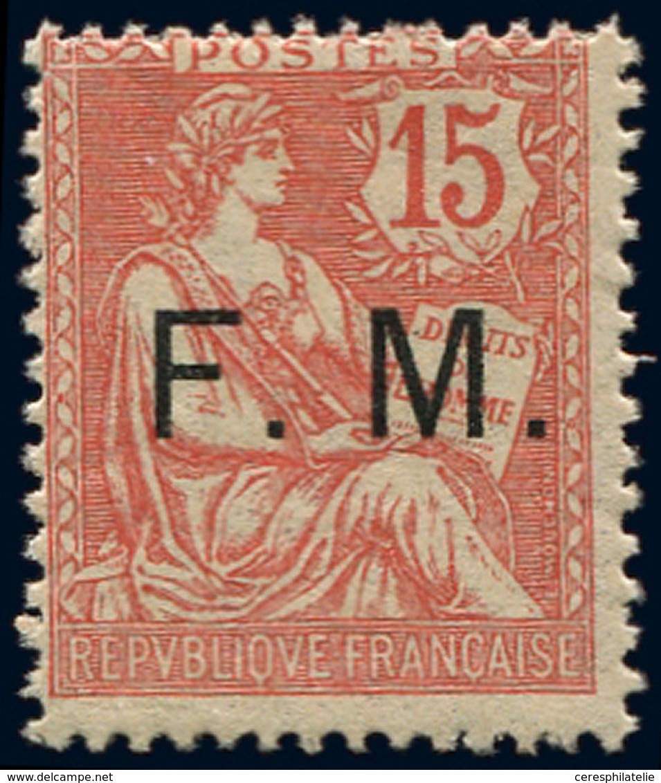 ** FRANCHISE MILITAIRE - 2    15c. Vermillon, Centrage Courant, TB - Military Postage Stamps