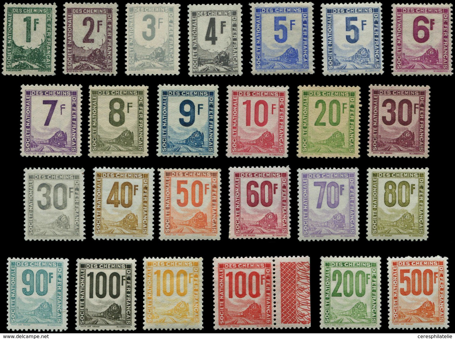 ** COLIS POSTAUX - Timbres Pour Tous Colis 1/26 : La Série Sf. N°7, 17, 20, 26, Le N°5 Est *, TB - Other & Unclassified