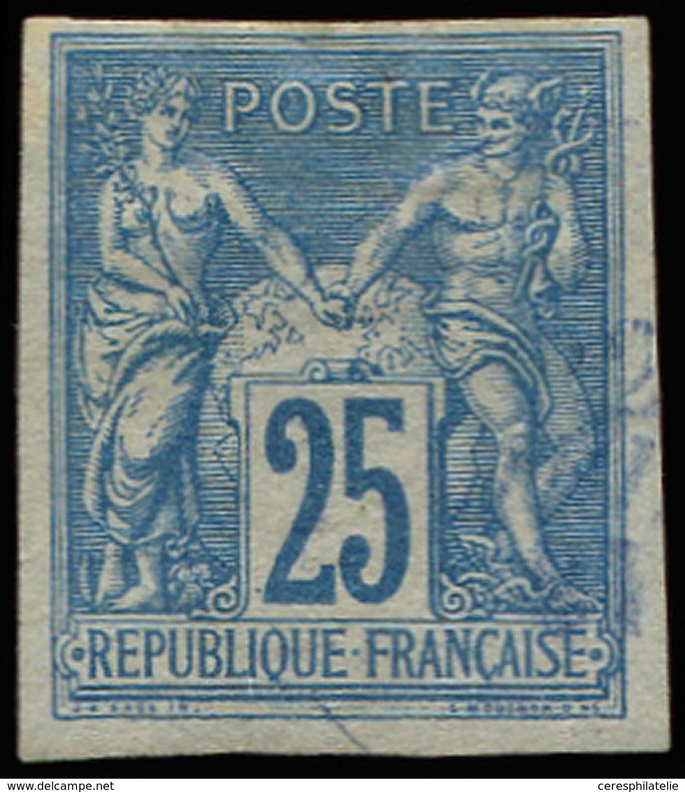 Colonies Générales - 35   25c. Bleu, Oblitération Légère, TB/TTB - Otros & Sin Clasificación