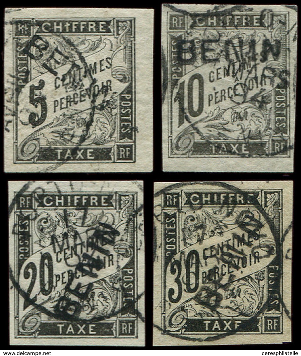 BENIN Taxe 1/4 : Type Duval De 1894, Obl., TB - Other & Unclassified
