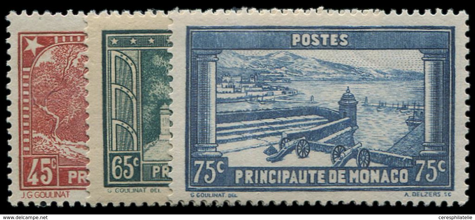 ** MONACO 119/34 : Vues De La Principauté, 17 Valeurs, TB - Used Stamps