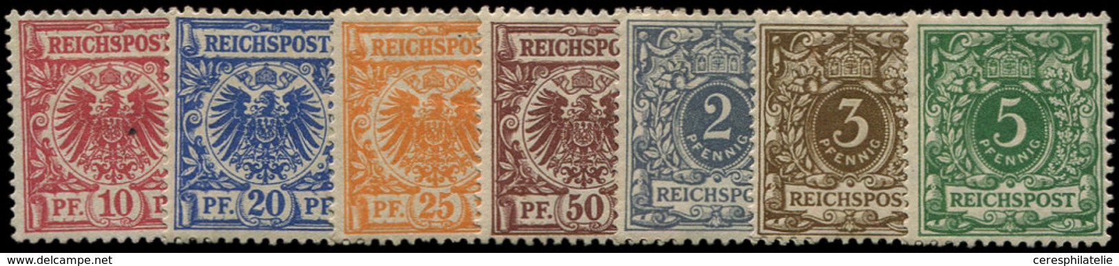 * EMPIRE 44/50 : La Série Aigle, TB - Used Stamps