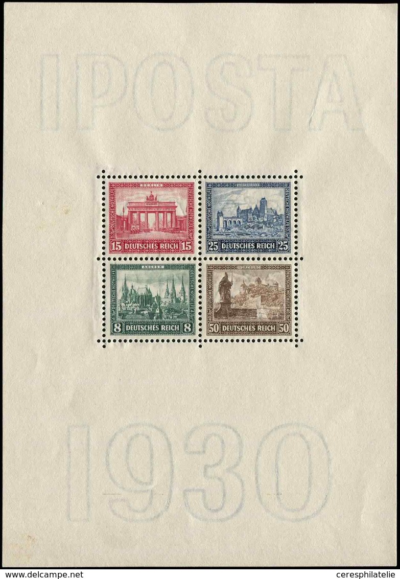 ** EMPIRE BF 1 : IPOSTA 1930, TB - Blocks & Sheetlets