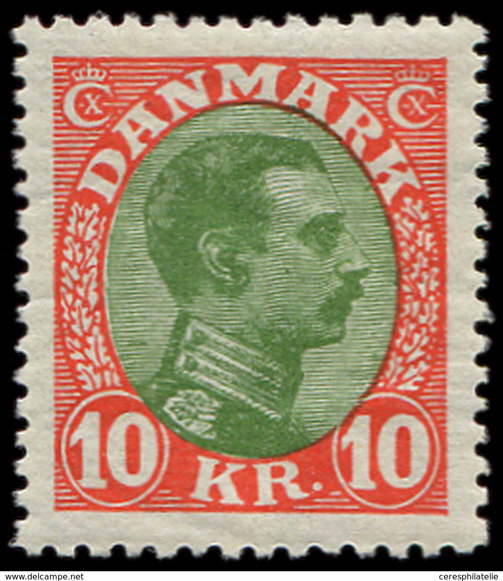 ** DANEMARK 149 : 10k. Rouge Et Vert-jaune, TB - Other & Unclassified