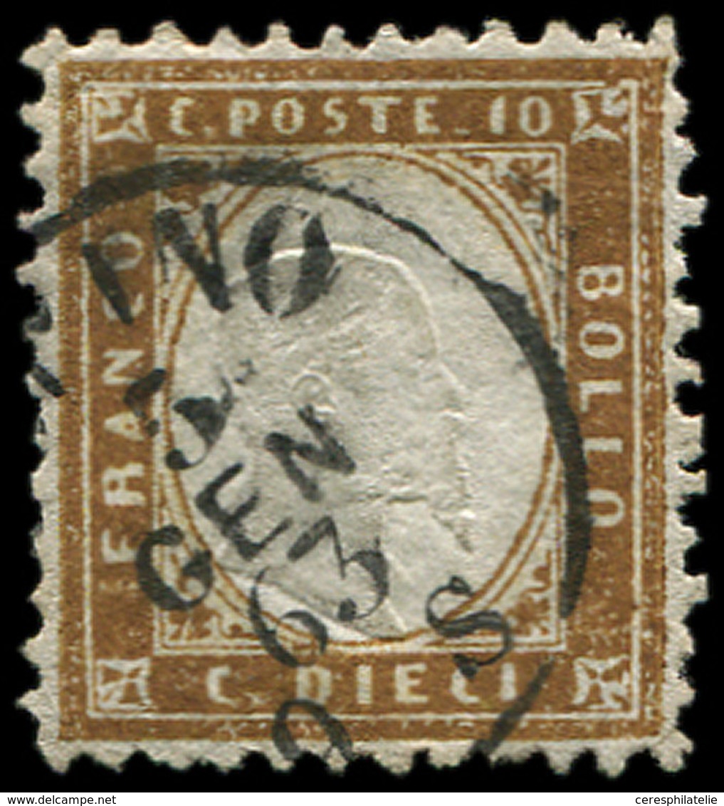 ITALIE 2a : 10c. Brun, Obl., TB - Used