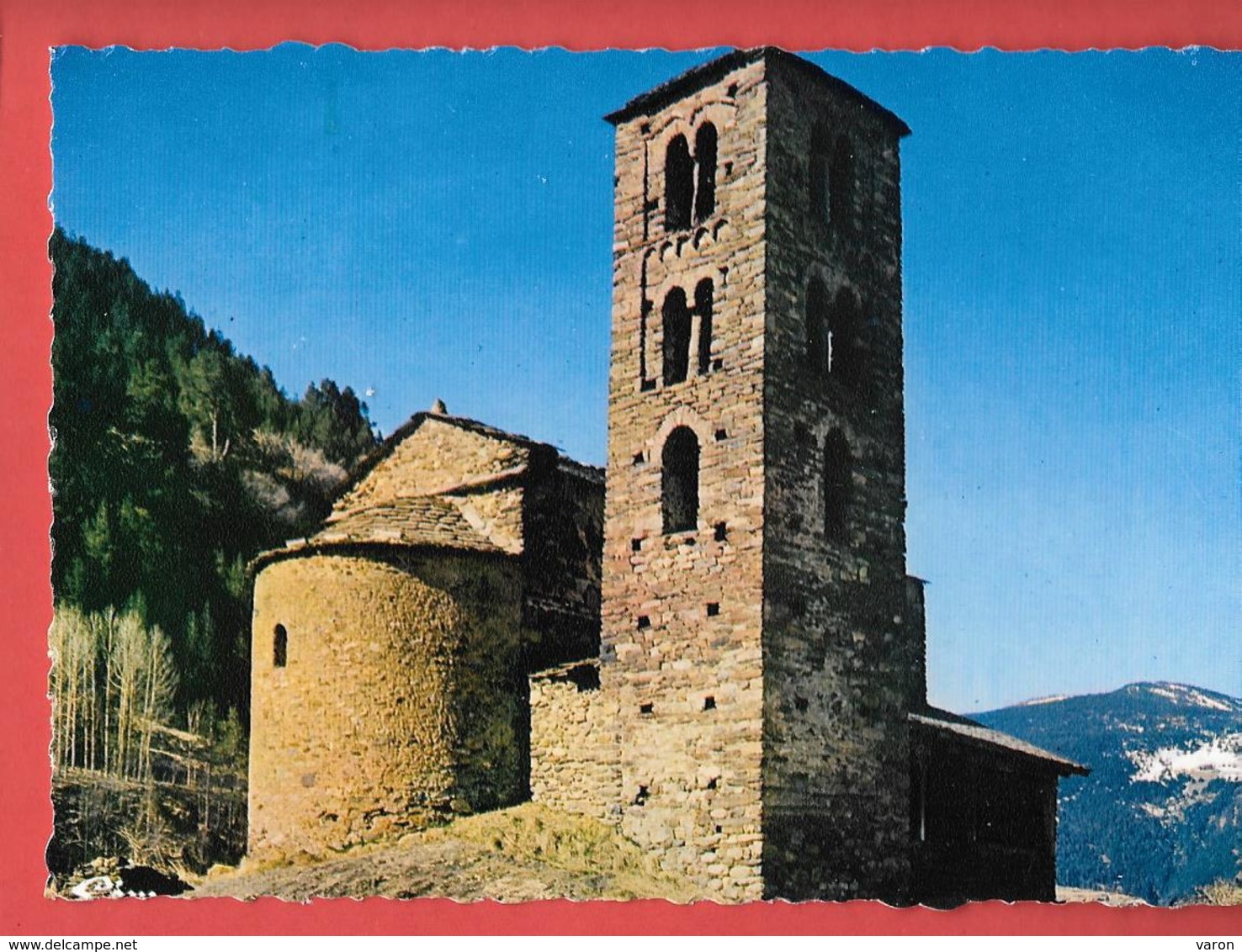 ANDORRE - VALLS D'ANDORRA -  SANT JOAN DE CASELLES   - EGLISE ROMANE -  CIM COMBIER Imp à MACON      0433 - Andorre