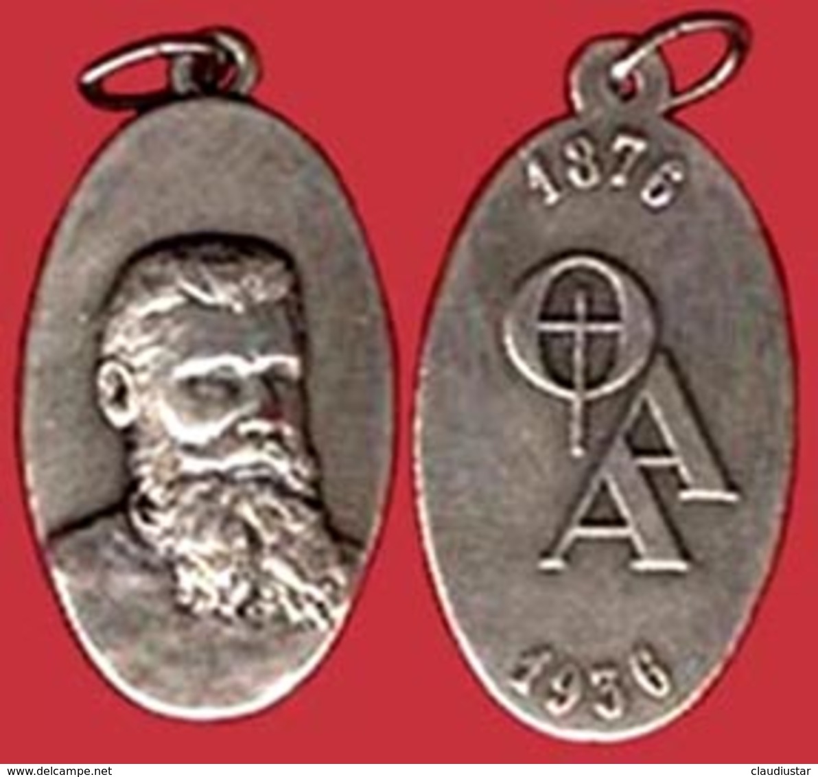 ** MEDAILLE  PERE  DANIEL  BROTTIER  1876 - 1936  +  3  RELIQUES ** - Godsdienst & Esoterisme