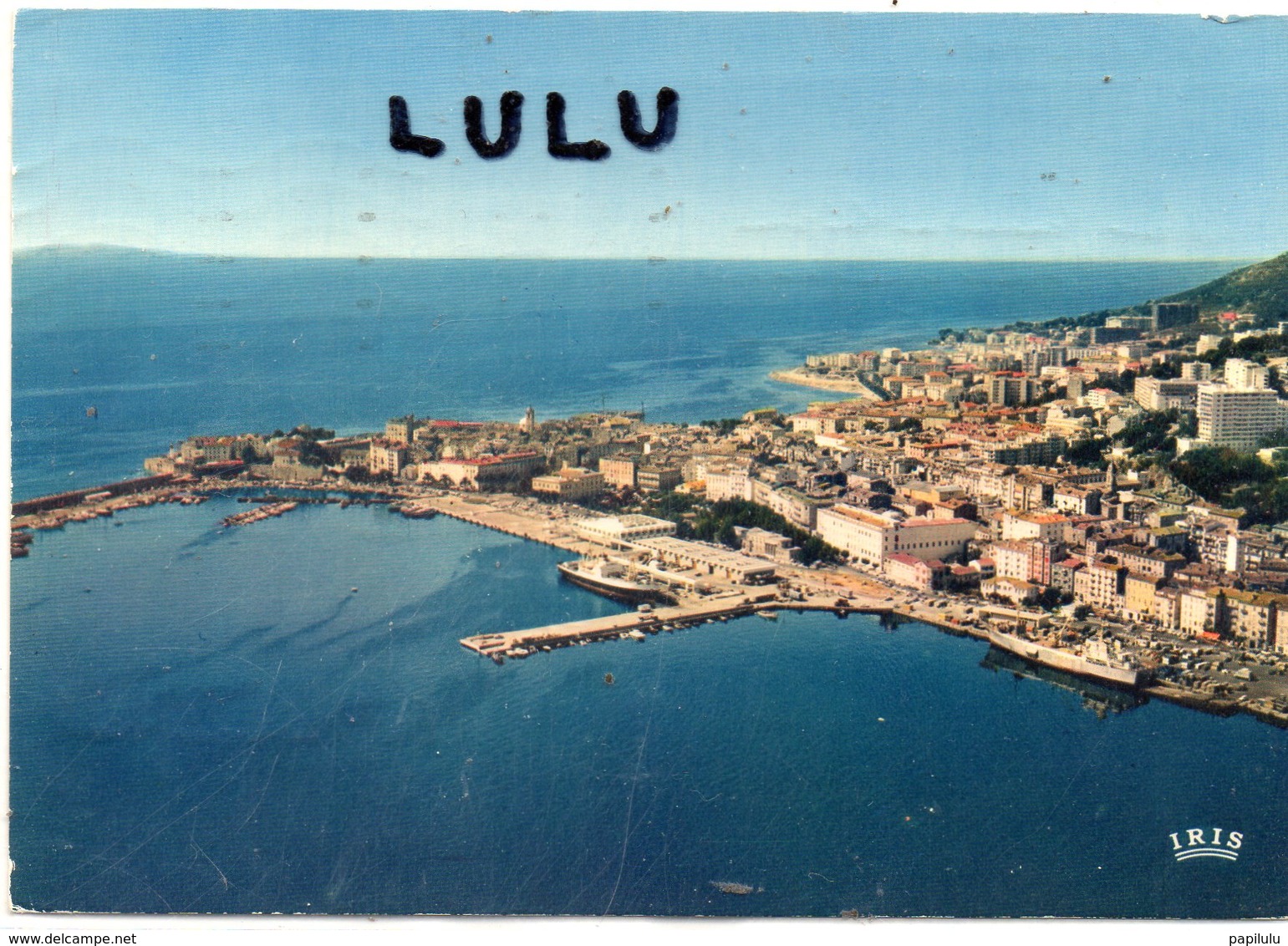 DEPT 20-2A : édit. La Cigogne : Ajaccio Vue D Ensemble Du Port - Ajaccio