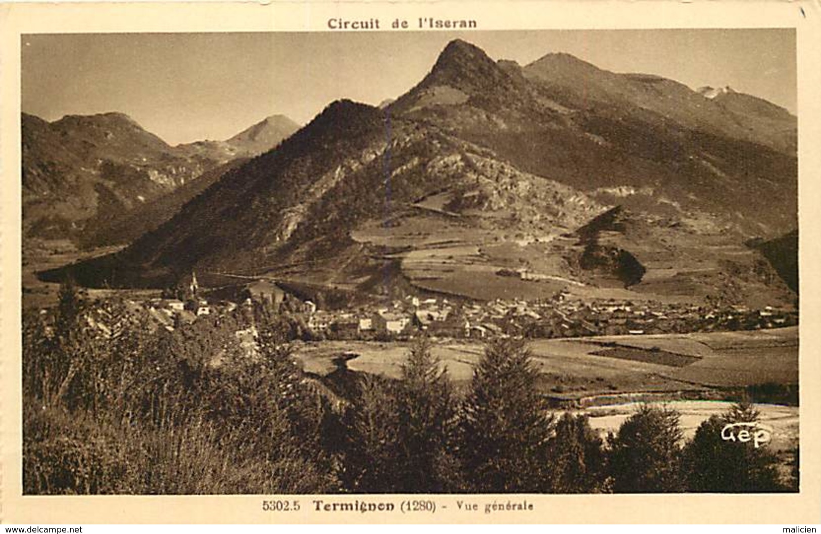 - Savoie -ref-A788- Termignon - Vue Generale - Carte Bon Etat - - Autres & Non Classés