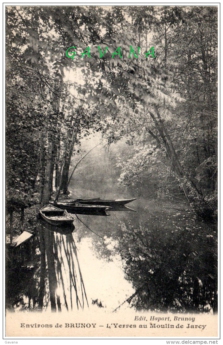 91 Environs De BRUNOY - L'Yerres Au Moulin De Jarcy - Brunoy