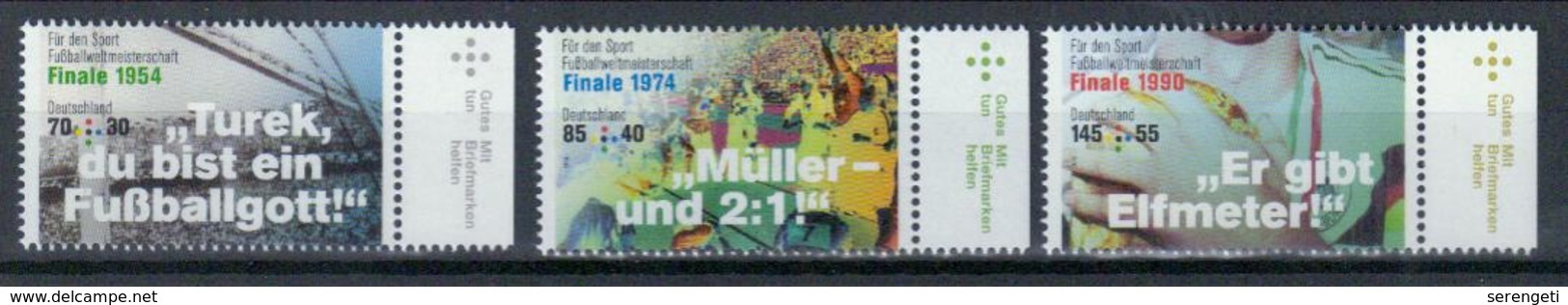 Deutschland 'Fußball-WM, Legendäre Fußballspiele' / Germany 'FIFA World Cup, Legendary Football Finals' **/MNH 2018 - Autres & Non Classés