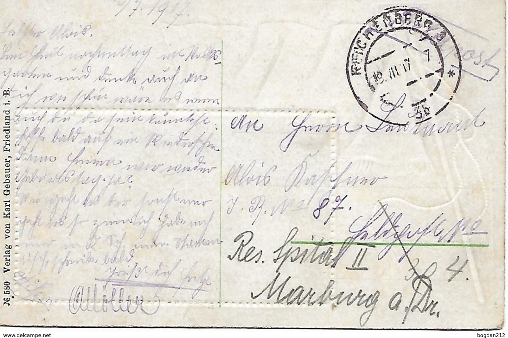 1917 - LIBEREC, Reichenberg,  Gute Zustand, 2 Scan - Czech Republic
