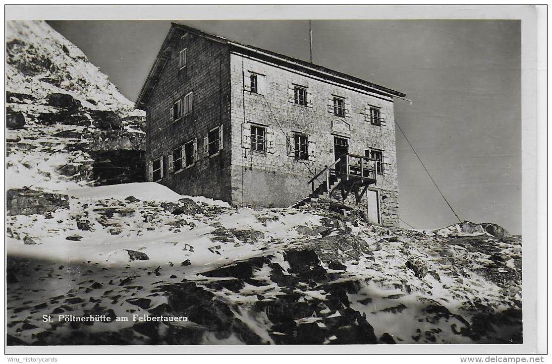 AK 0926  St. Pöltnerhütte Am Felbertauern ( Mittersill ) - Verlag Jurischek Um 1935 - Mittersill