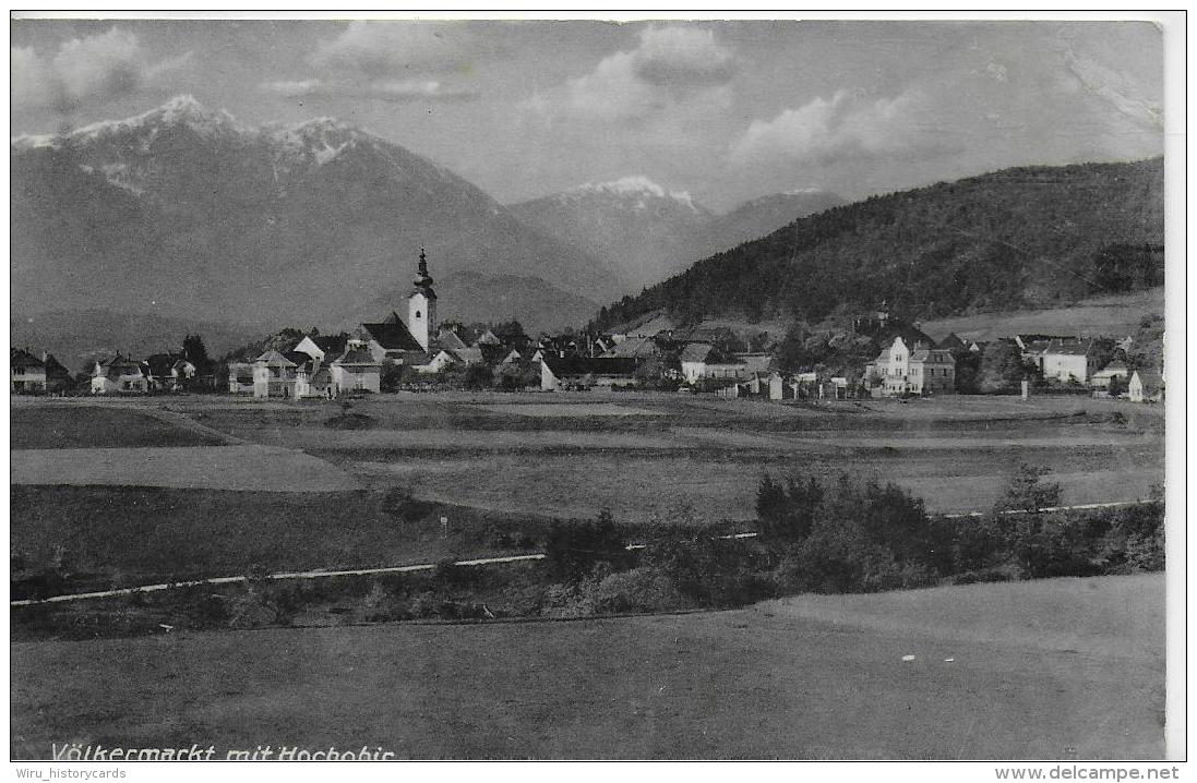 AK 0926  Völkermarkt Mit Hochobir - Verlag Atzwanger&acute;s Wwe. Um 1941 - Völkermarkt