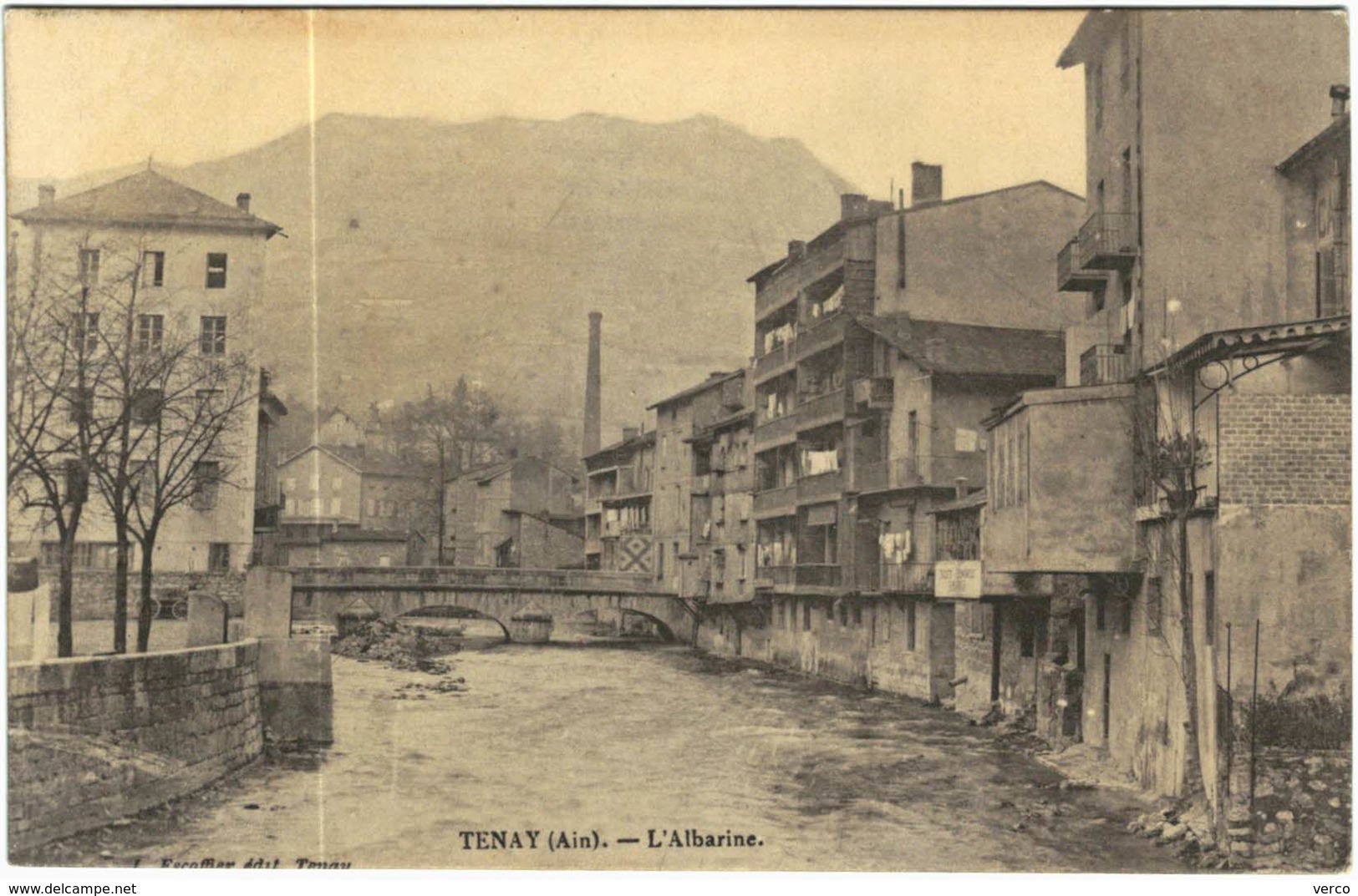 Carte Postale Ancienne De TENAY-l'Albarine - Non Classés