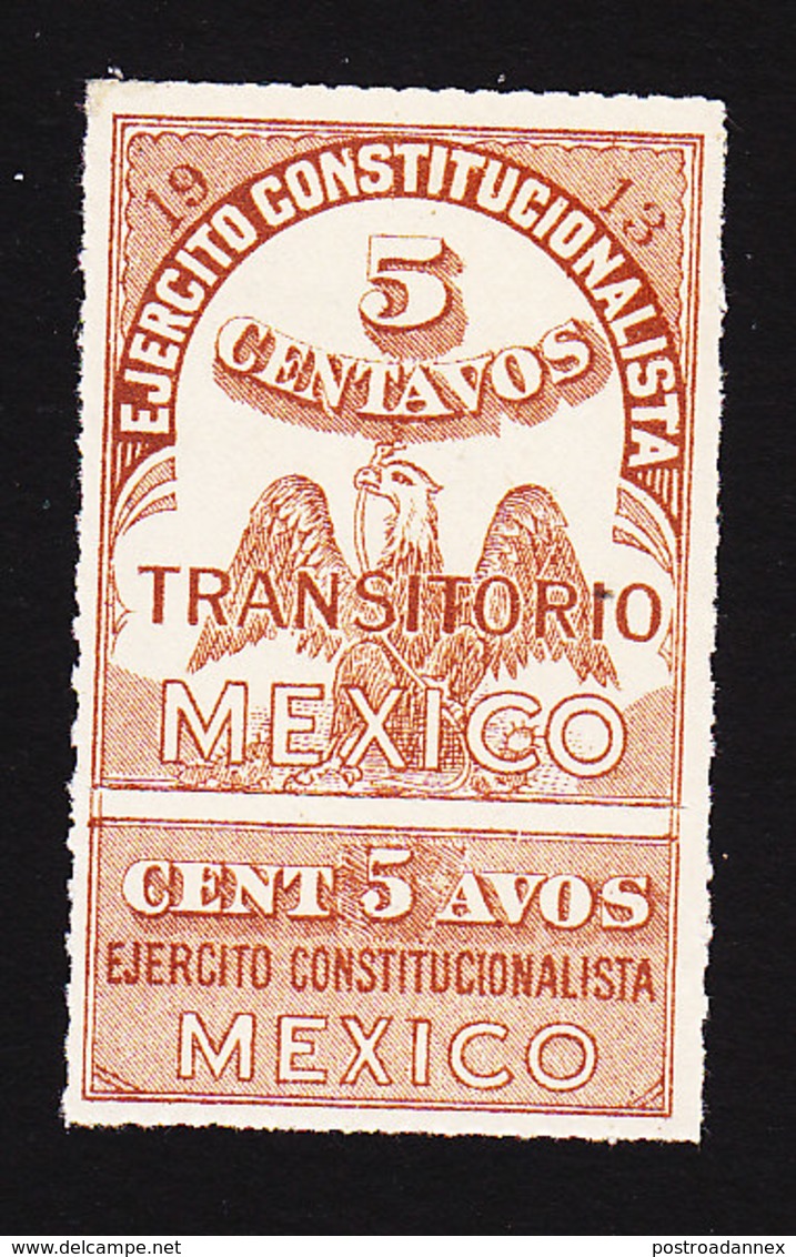 Mexico, Scott #349a, Mint Hinged, Coat Of Arms, Issued 1913 - Mexico