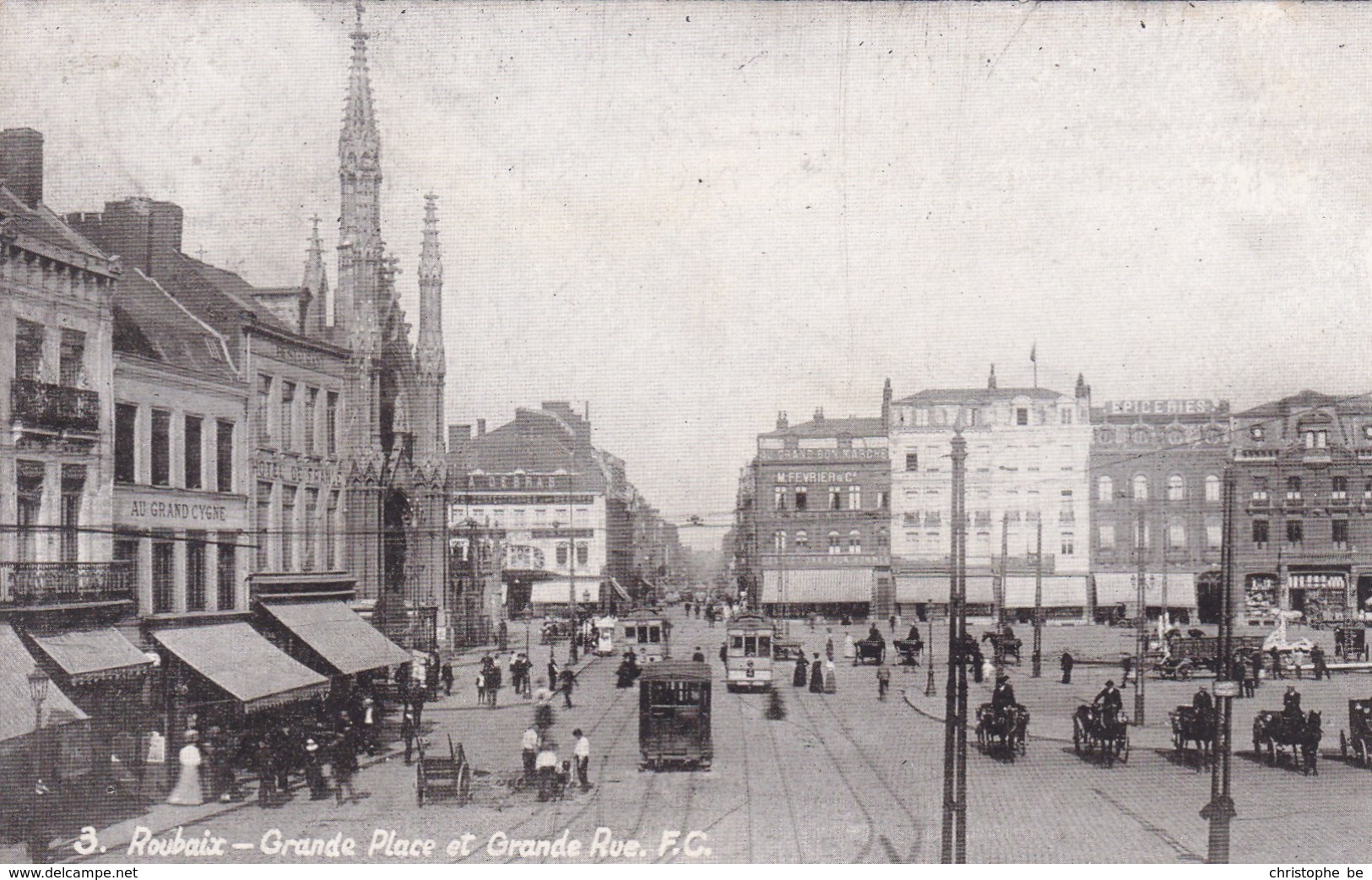 Roubaix, Grande Place Et Grande Rue (pk47662) - Roubaix