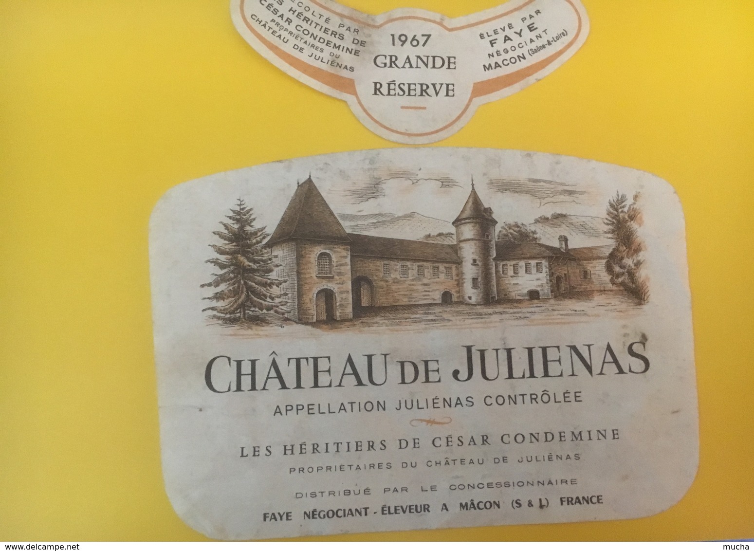 8436 - Château De Julienas 1967 - Beaujolais