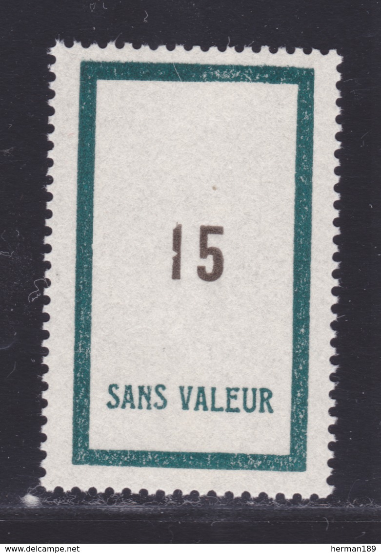 FRANCE FICTIF N° F132 ** MNH Timbre Neuf Sans Charnière, TB - Phantom