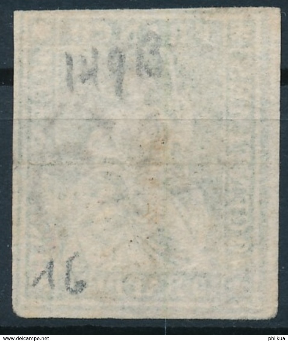 26G / 17IlBym Strubel 40 Rappen, Olivgrün Mit Einkreis Stempel ZÜRICH - Used Stamps