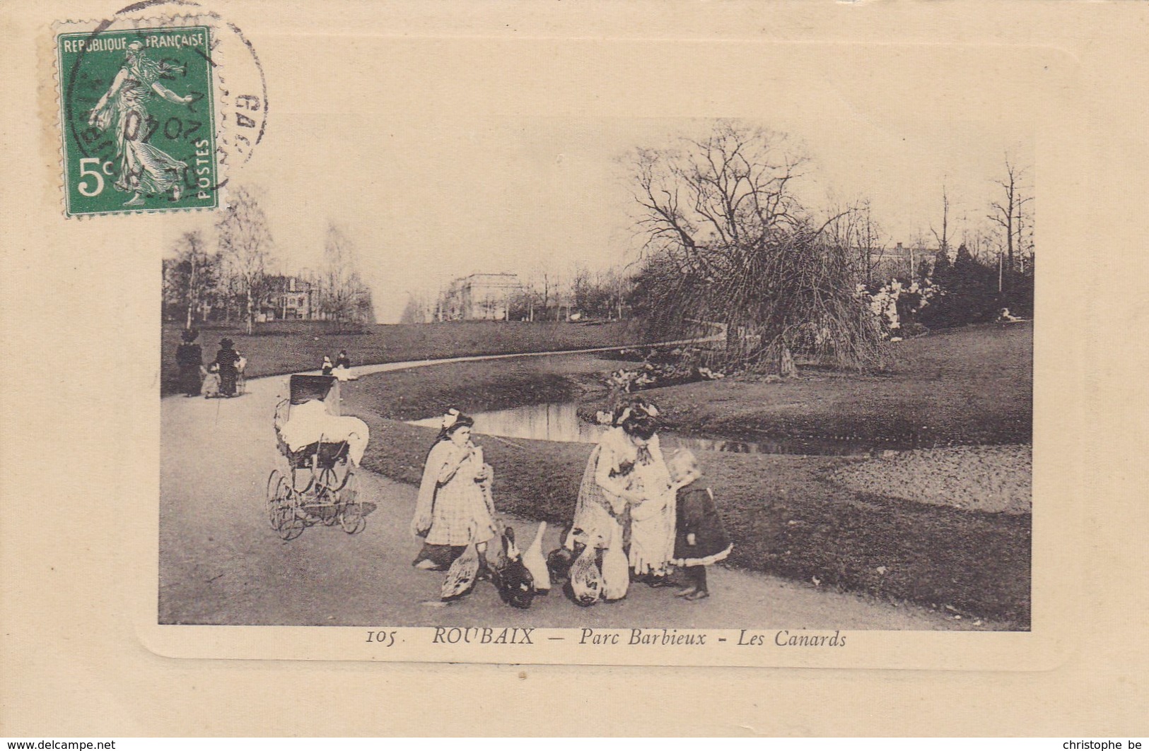 Roubaix, Le Parc Barbieux, Les Canards (pk47693) - Roubaix