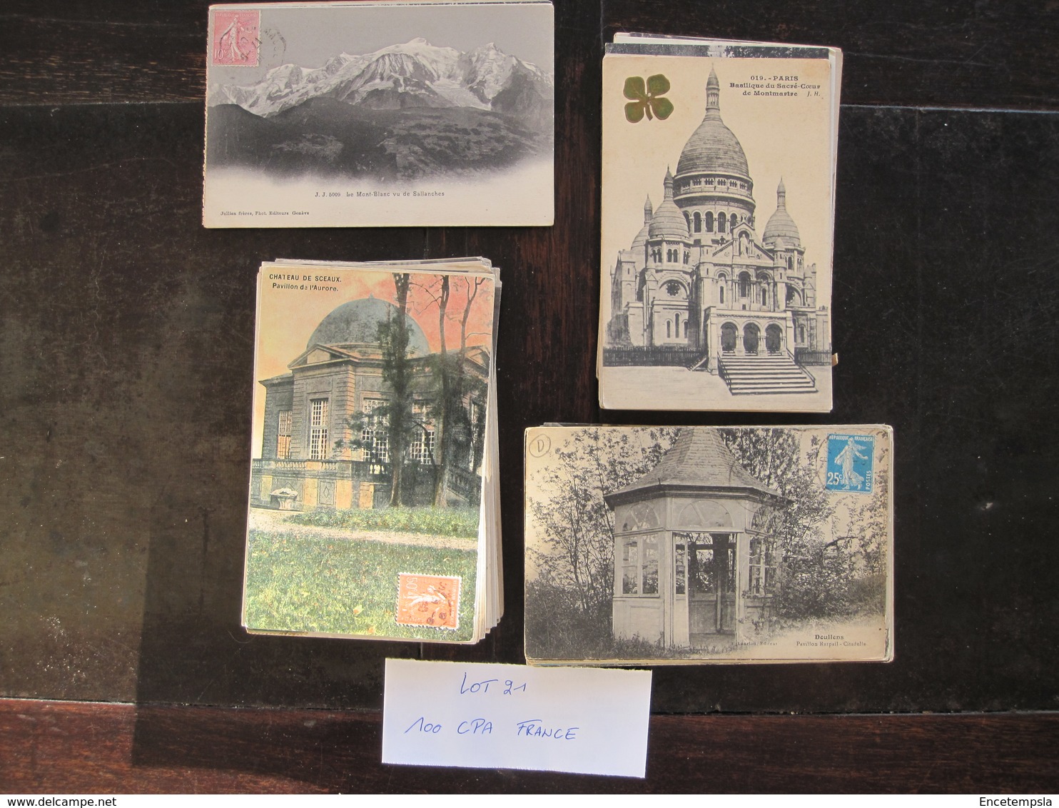 CPA - Carte Postale - Lot De 100 Cartes Postales De France - ( Lot 21 ) - 100 - 499 Cartes