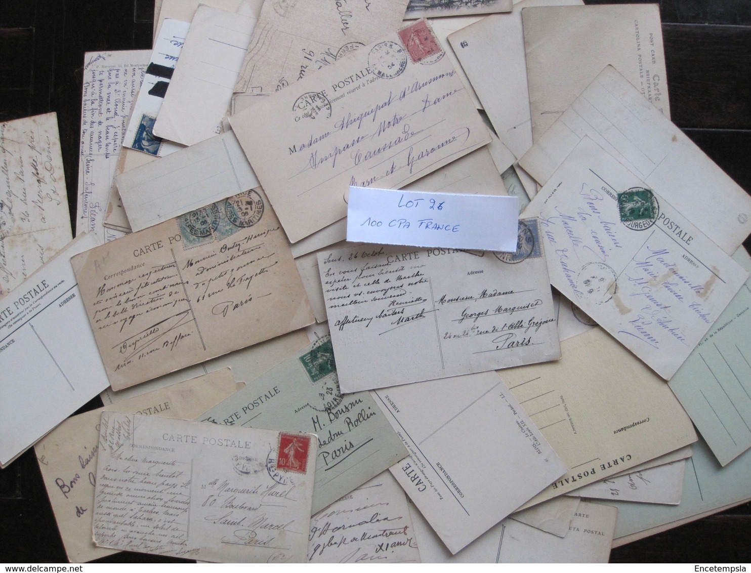 CPA - Carte postale - Lot de 100 cartes postales de France - ( Lot 26 )