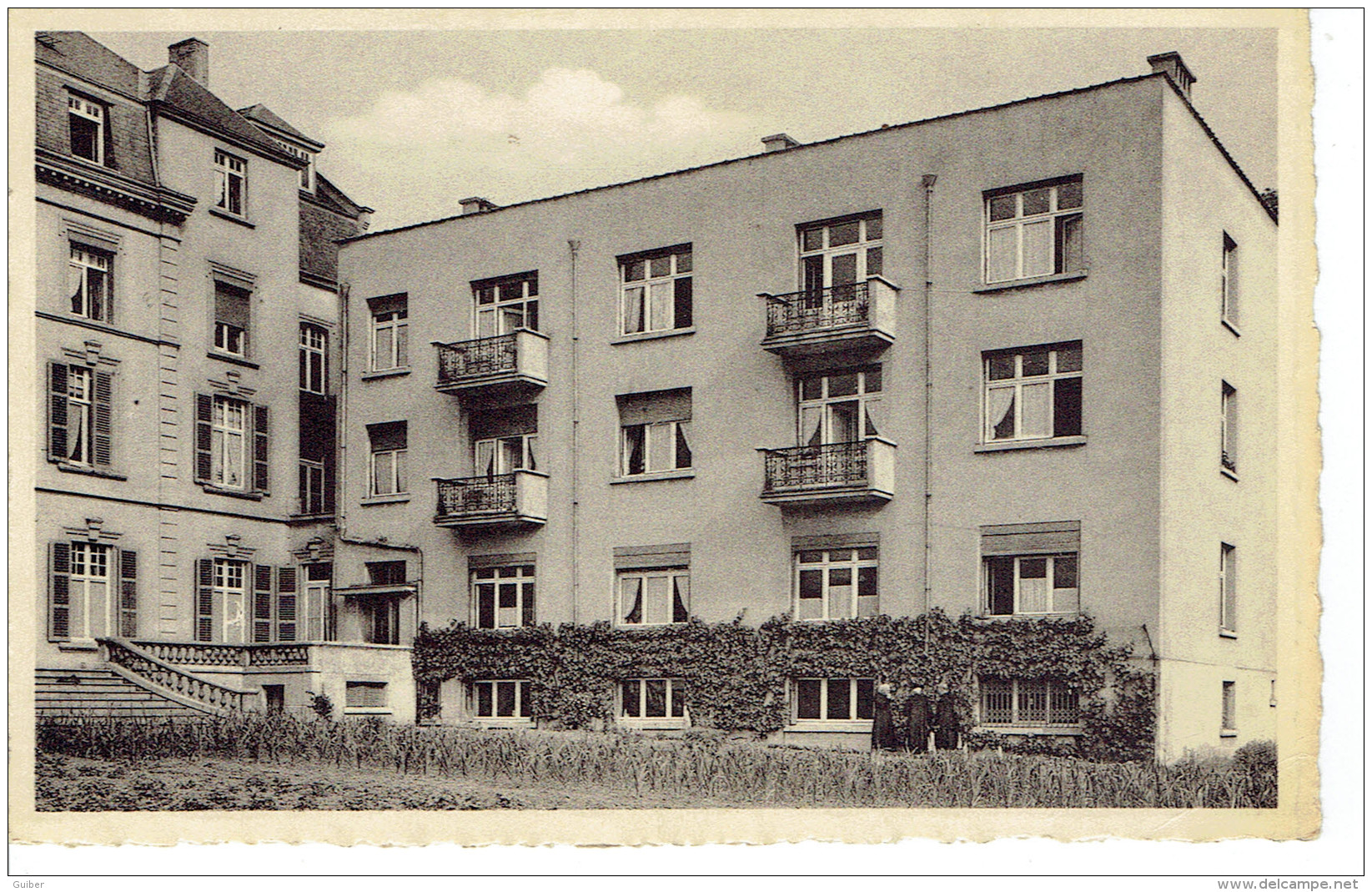 Rouvroy Harnoncourt (lamorteau) Maison De La Sainte Famille L'aile Des Pretres  (envoyé A L'abbé Conrotte Namur) - Rouvroy