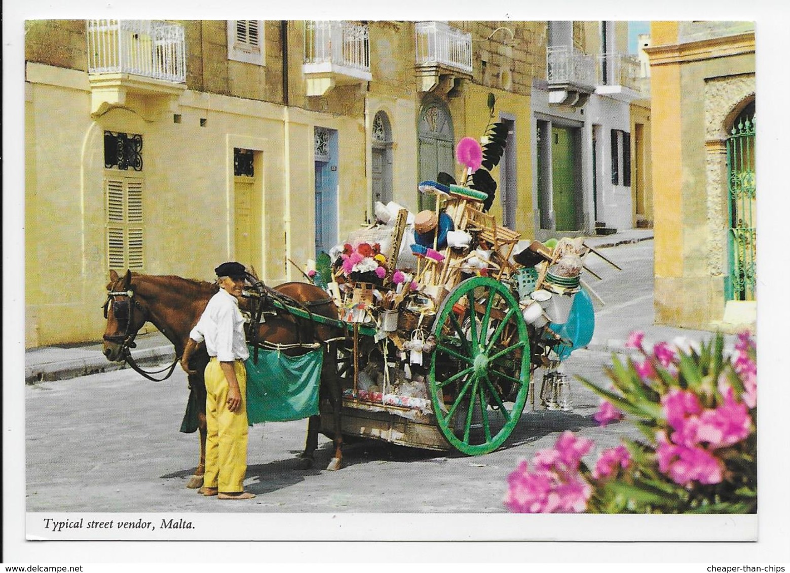 Malta - Typical Street Vendor - Malta