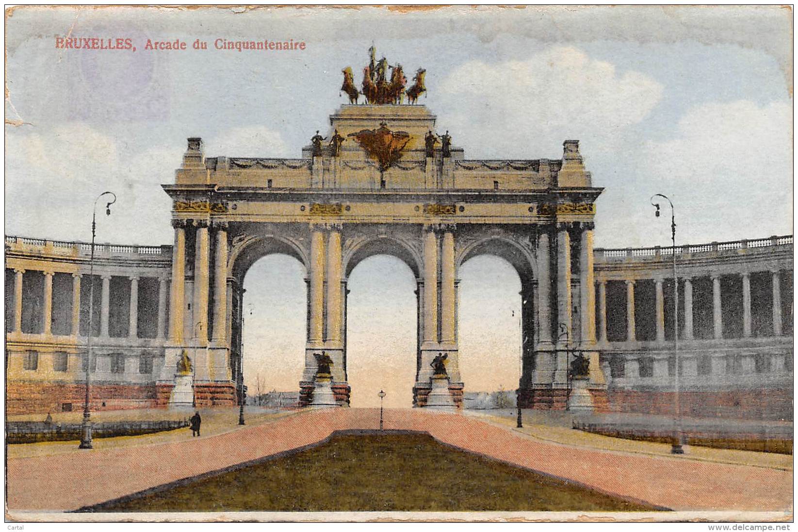 BRUXELLES - Arcade Du Cinquantenaire - Monumenten, Gebouwen