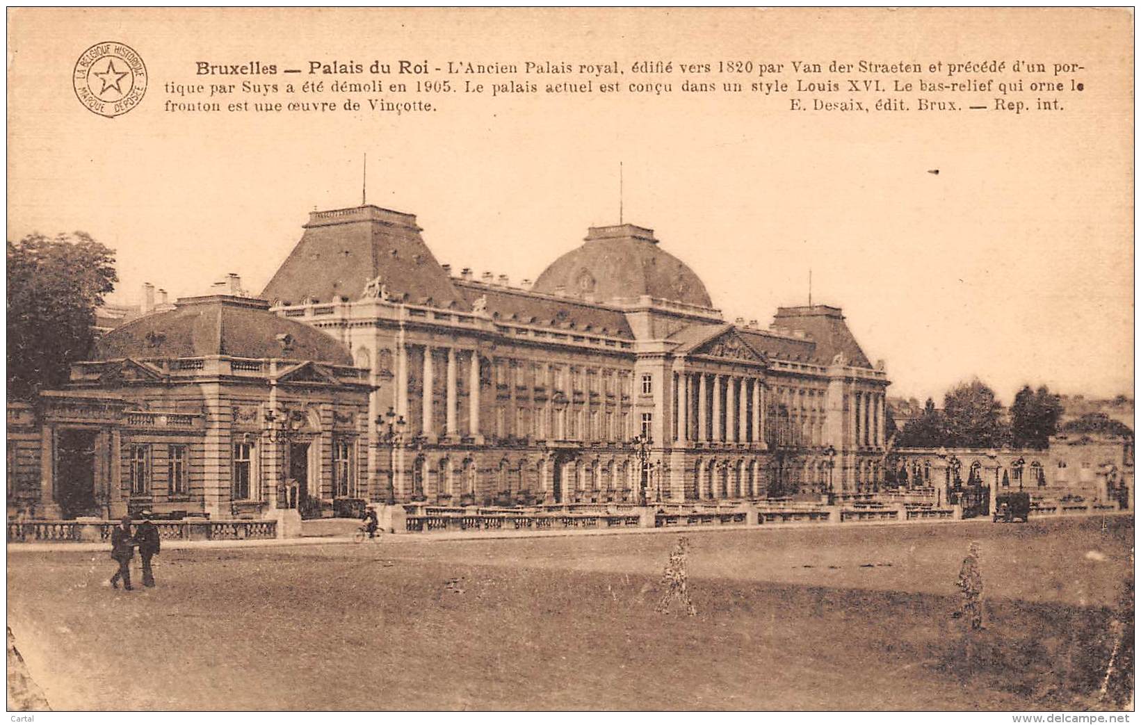 BRUXELLES - Palais Du Roi - Monuments, édifices