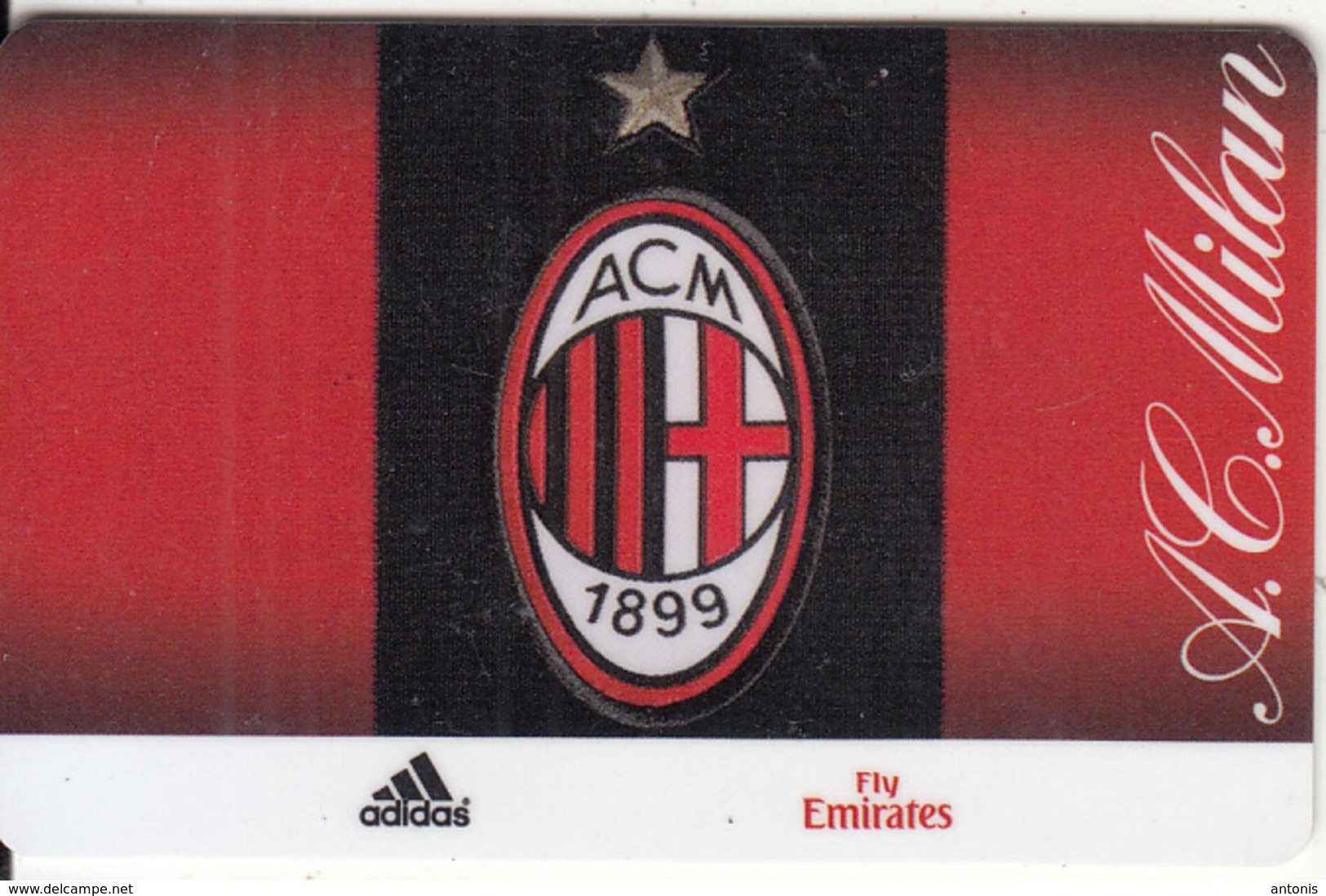 ITALY - AC MILAN, Member Card, Used - Sport