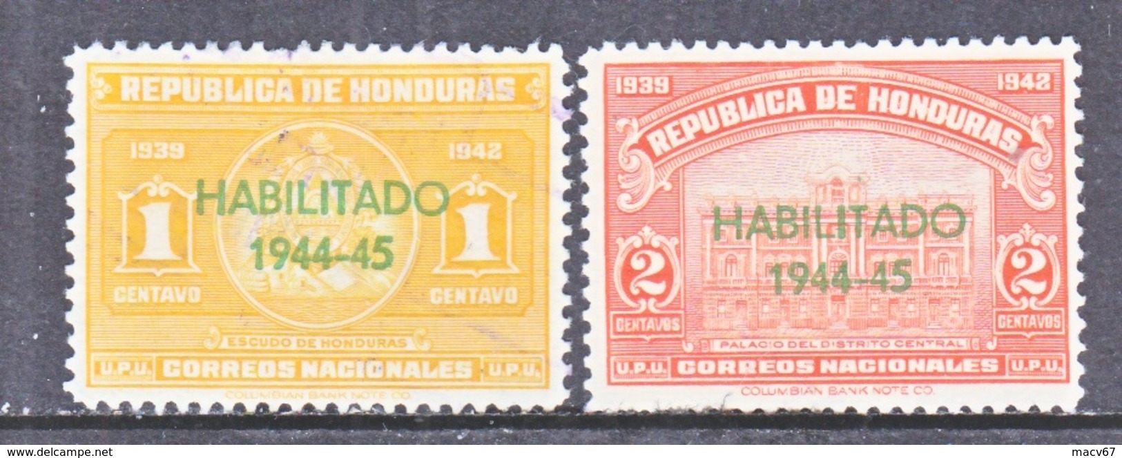HONDURAS  342-3   *  (o) - Honduras