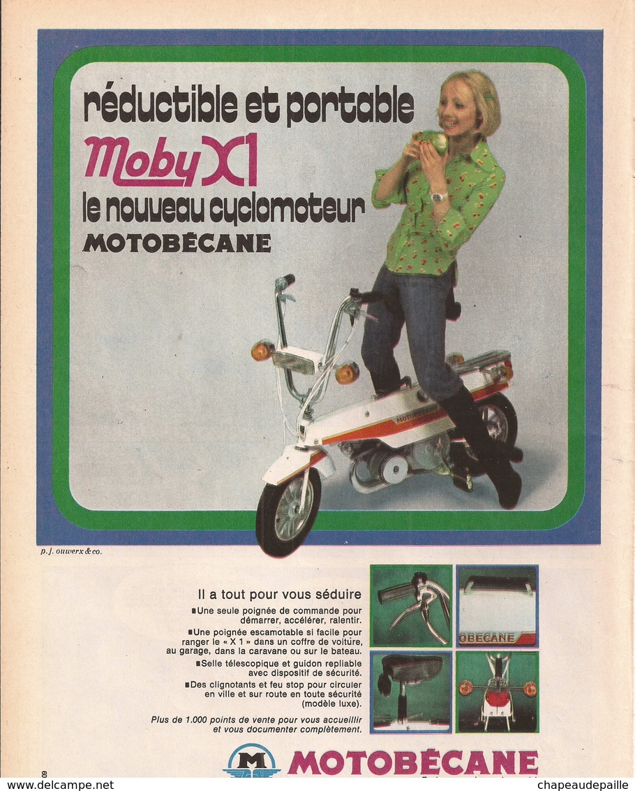 Motobécane (cyclomoteur) (réf. 94pub) - Publicités