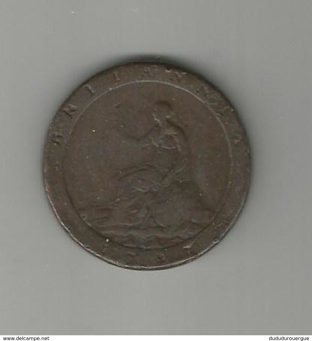 GEORGIUS III 1797 1 PENCE ? - Autres & Non Classés