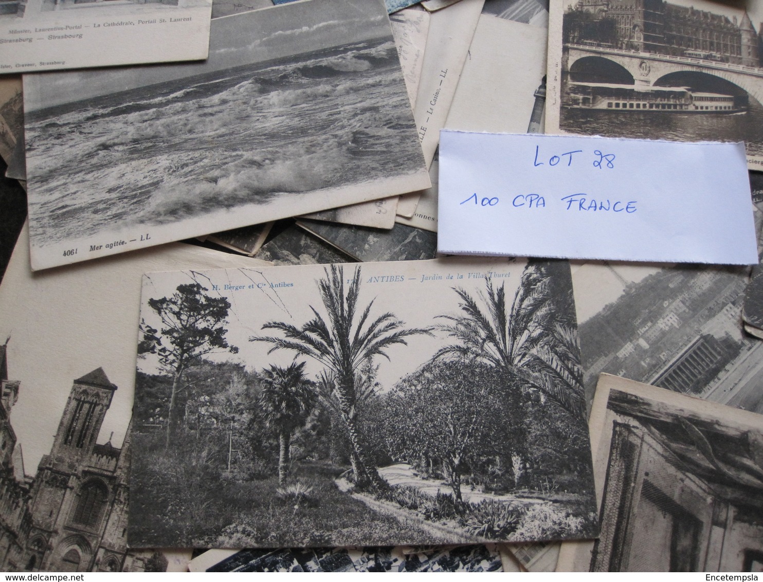 CPA - Carte postale - Lot de 100 cartes postales de France - ( Lot 28 )