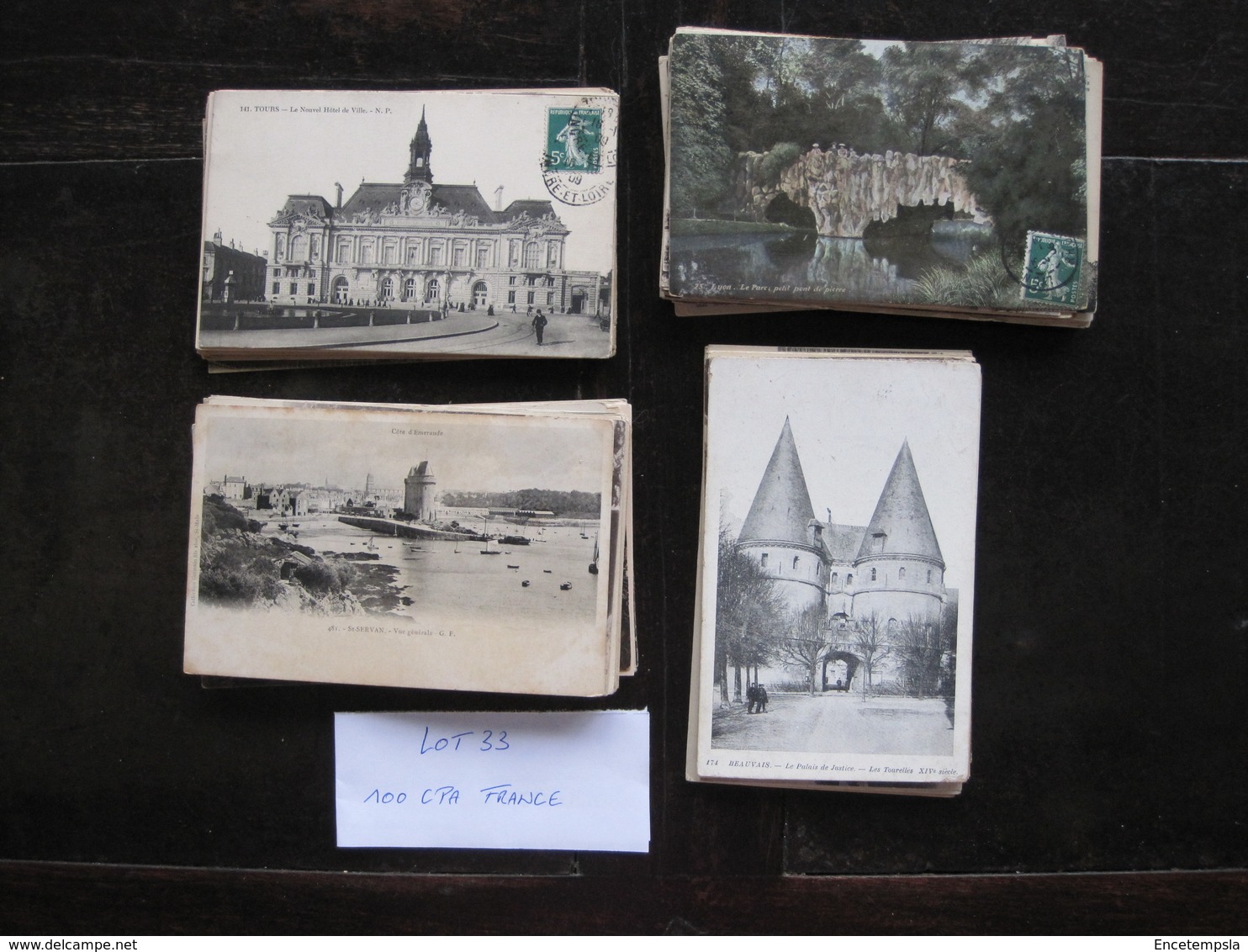 CPA - Carte Postale - Lot De 100 Cartes Postales De France - ( Lot 33 ) - 100 - 499 Postales