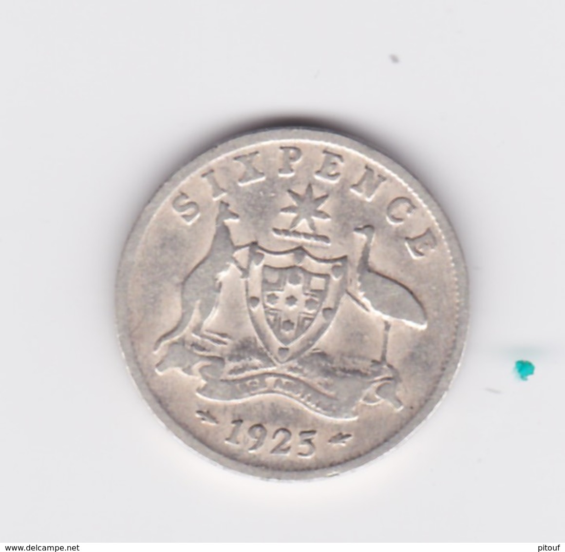 6 Pence 1925 Australie TB à TTB - Sixpence