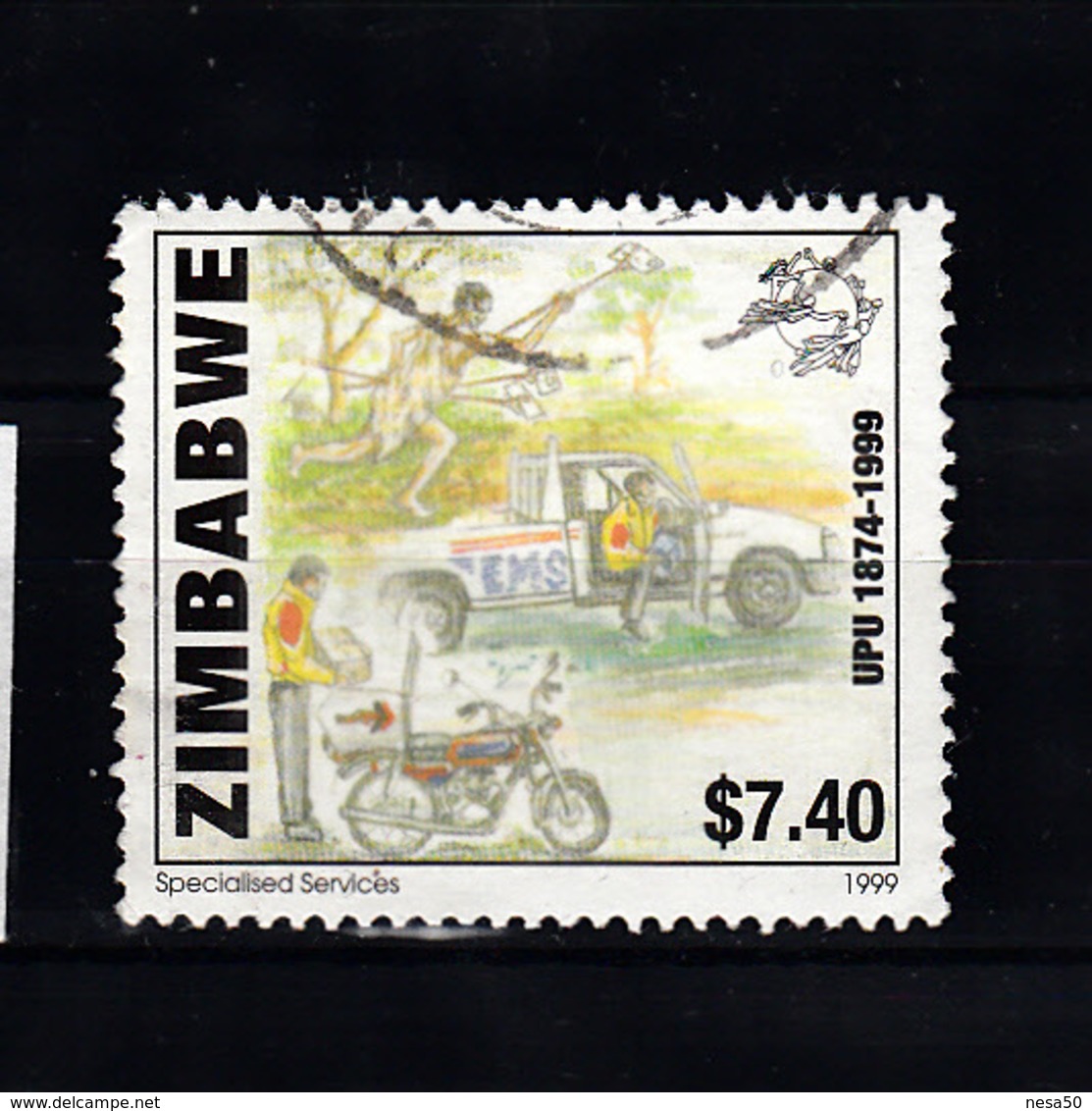 Zimbabwe 1999 Mi Nr 633 , Upu - Zimbabwe (1980-...)