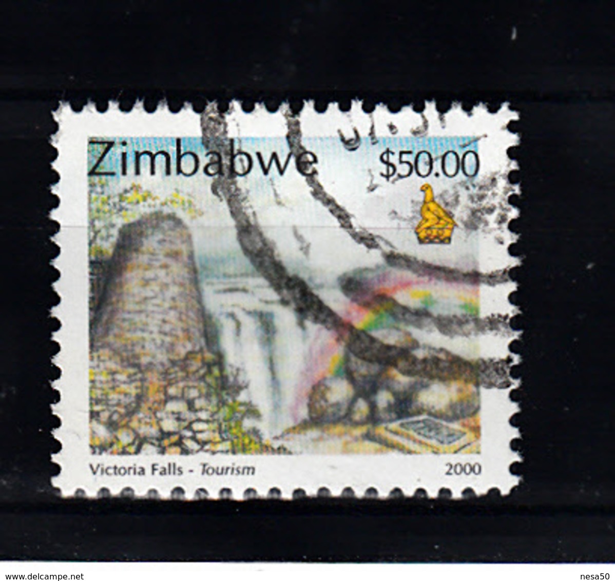 Zimbabwe 2000 Mi Nr 671 , Victoria Watervallen -2 - Zimbabwe (1980-...)