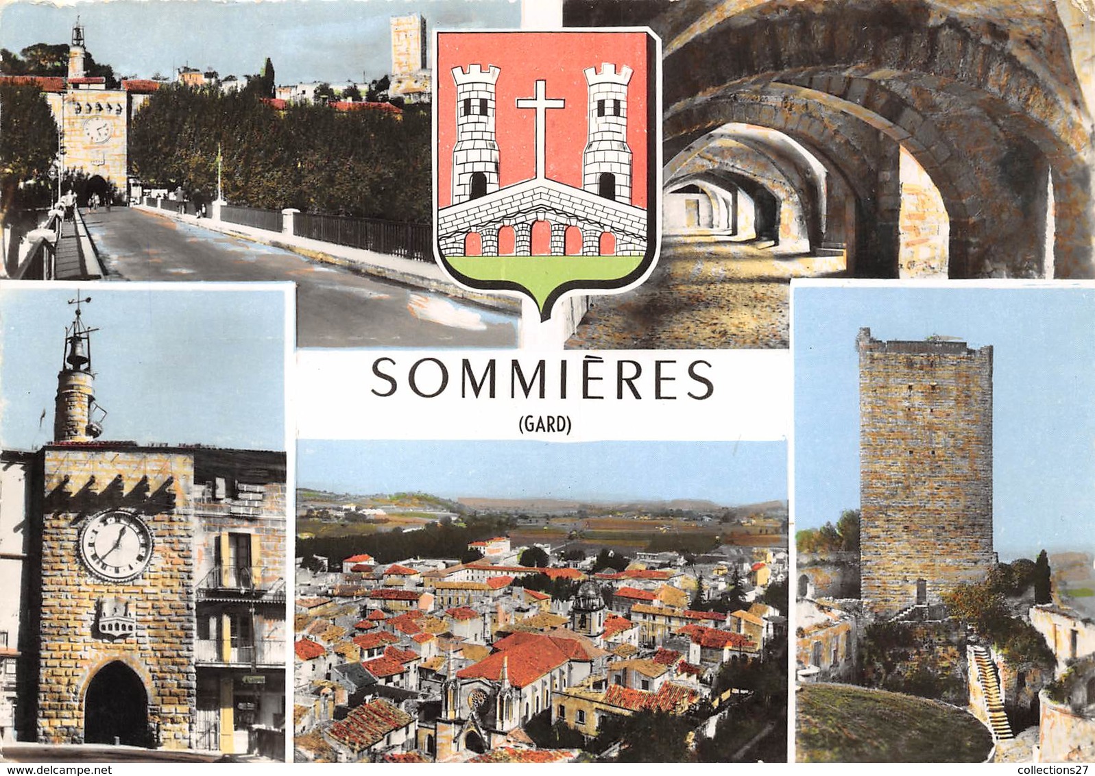 30-SOMMIERES- MULTIVUES - Sommières