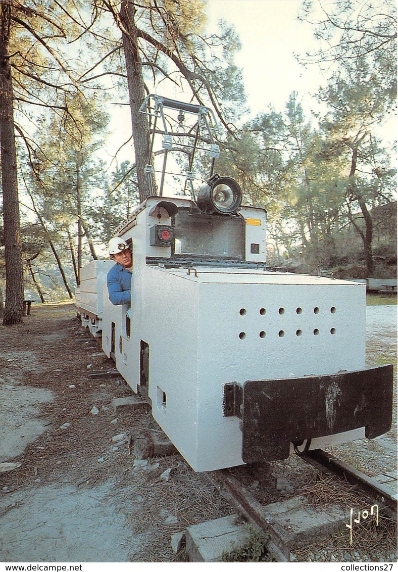 30-ALES- MINE- TEMOIN D'ALES- LOCOMOTIVE ELECTRIQUE ALSTHOM - Alès