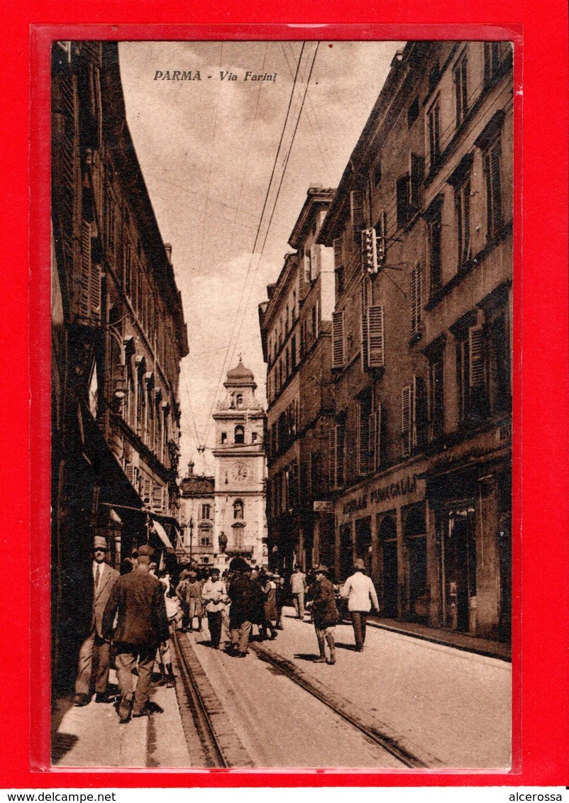 V128 PARMA - VIA FARINI    - FP VIAGGIATA 15.8.1920 - Parma