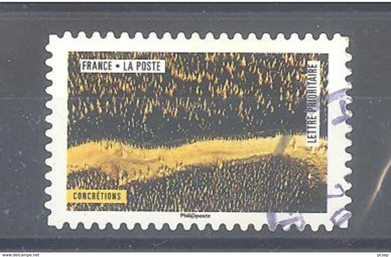 France Autoadhésif Oblitéré (Oeuvres De La Nature - Concrétions) (cachet Rond) - Usati