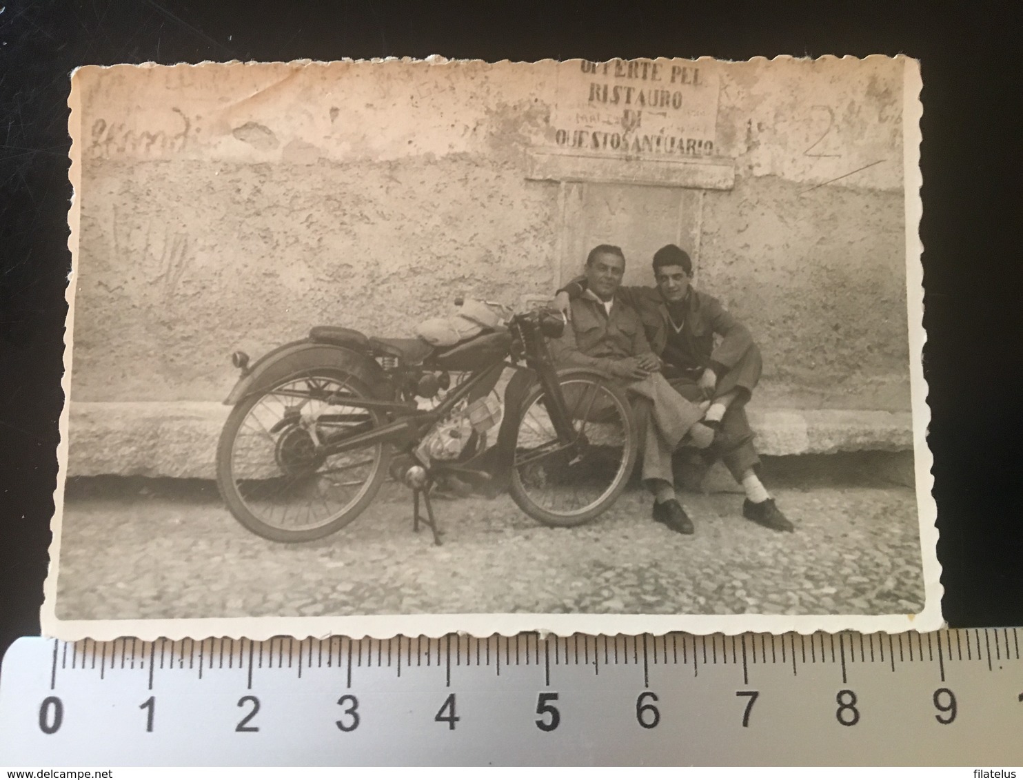 MOTO -MADONNA DEL GHISALLO-COMO-GIUGNO 1950 - Luoghi