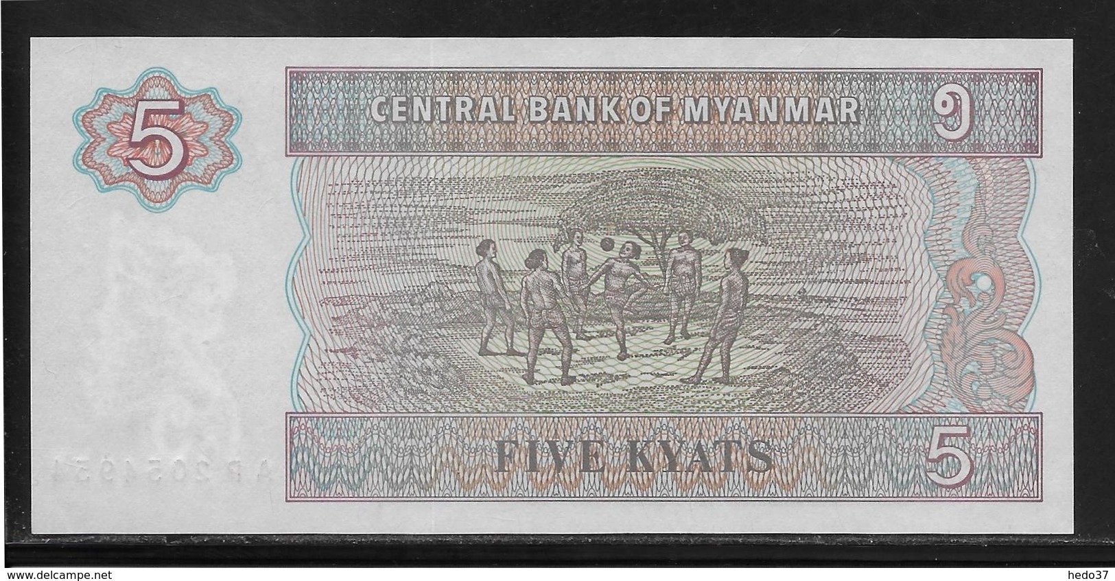 Myanmar - 5 Kyats - Pick N°70 - NEUF - Myanmar